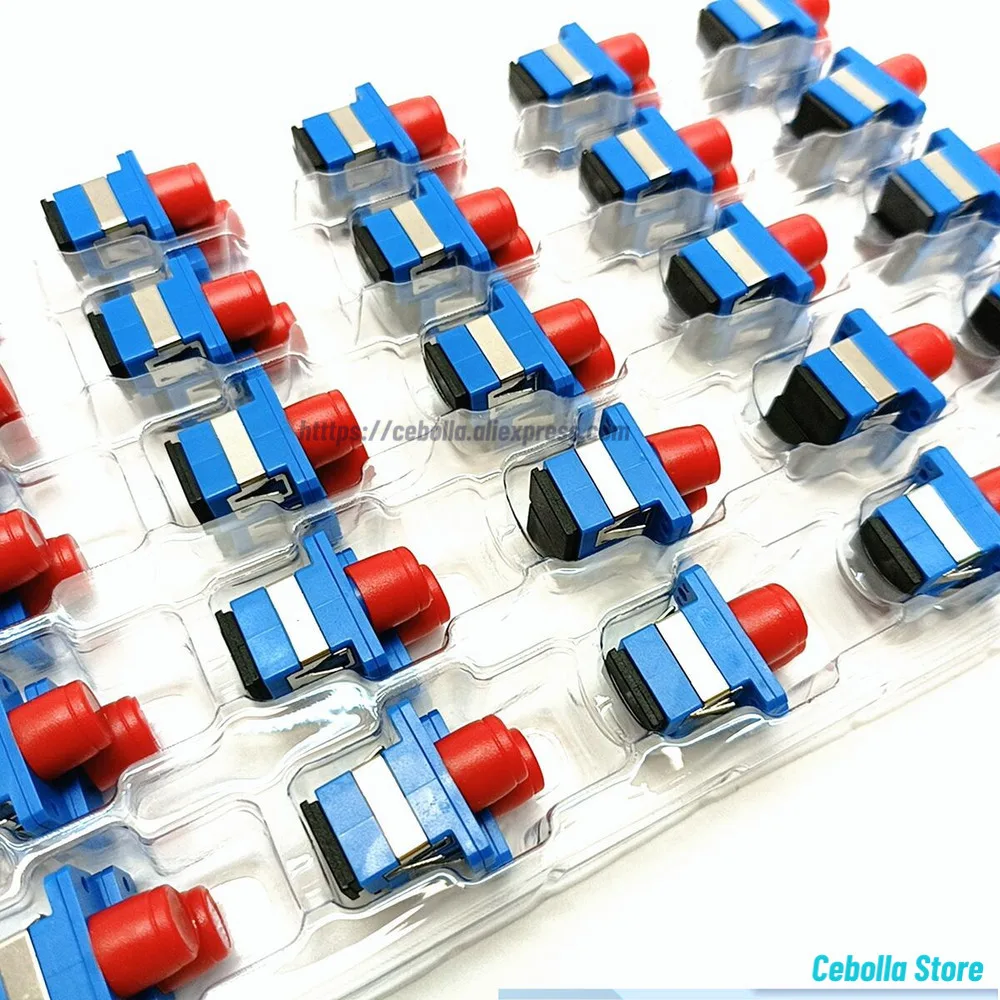 광섬유 어댑터 커플러 변환 플랜지 커넥터 저손실 광섬유 커플러 커넥터 광섬유 어댑터 FC UPC