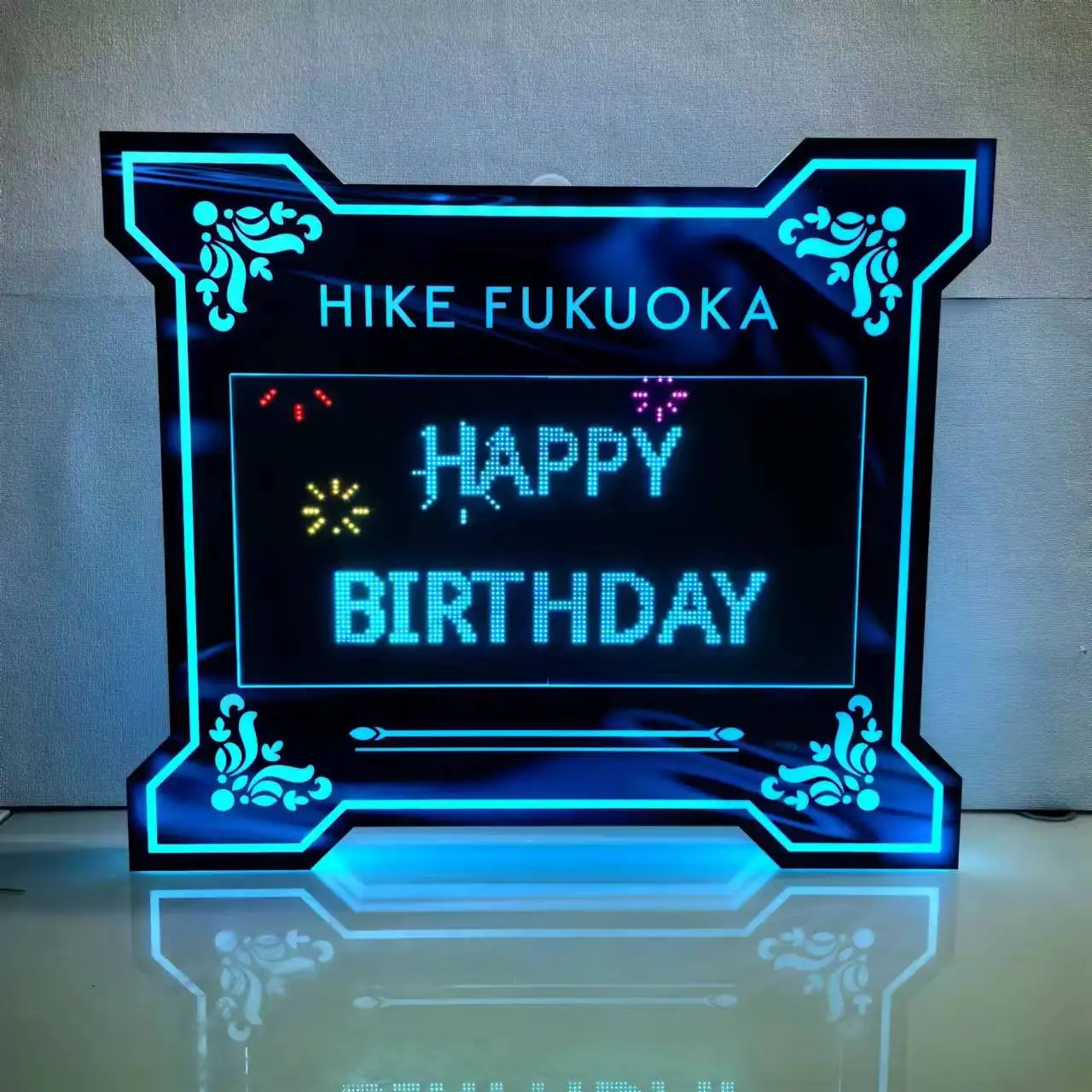 Custom Sign App Led Message Board Bottle Presenter  VIP Service  for Nightclub bar   Party Events