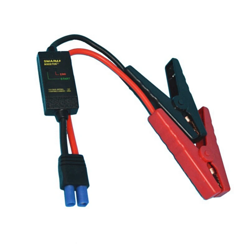 2X 12V 200A-500A Intelligent Booster Cable Smart EC5 Connector Car Truck Emergency Jump Starter Alligator Clamps Clip