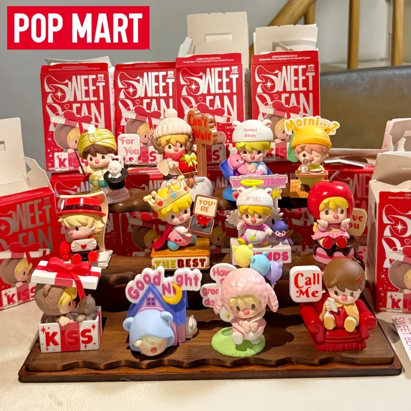 정품 팝마트 스윗빈즈 러브랭귀지 시리즈 블라인드 박스 발렌타인데이 선물 축제 수제 장식품 정교한 장난감