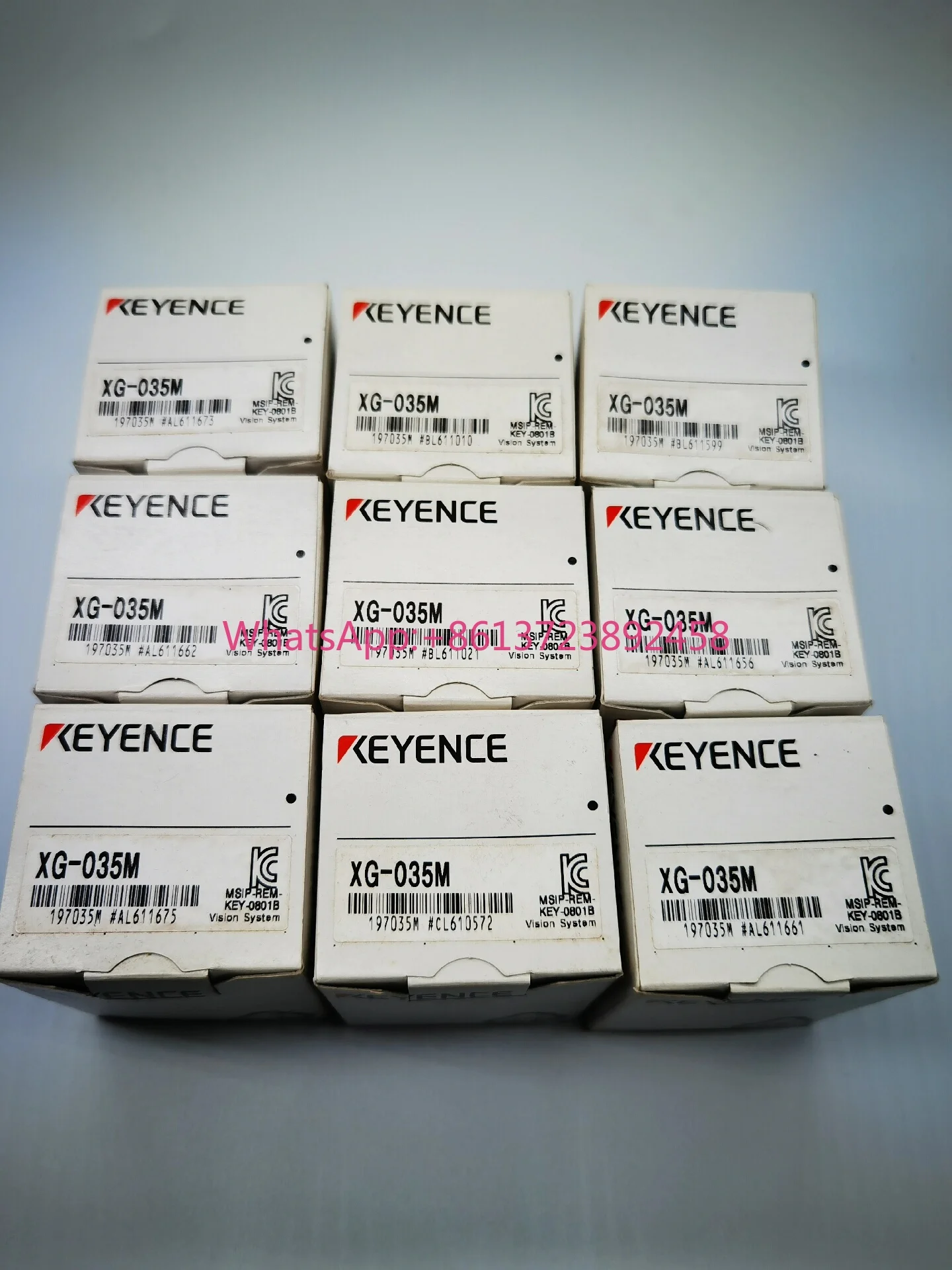 KEYENCE XG-035M black and white camera environment resistant 31