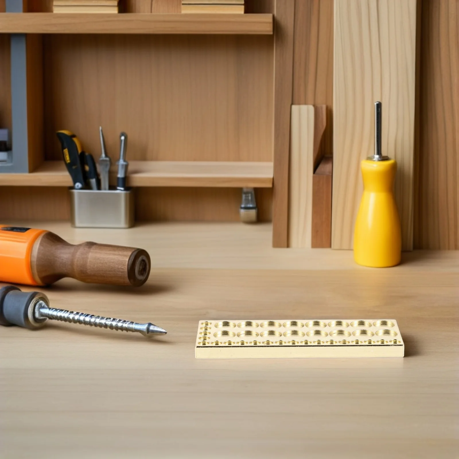 แผ่นยึดเครื่องมือแบบสกรู คุณภาพสูง สำหรับจัดเก็บเครื่องมือในโรงงาน ติดผนังได้ ทนทาน ผลิตจากพลาสติก