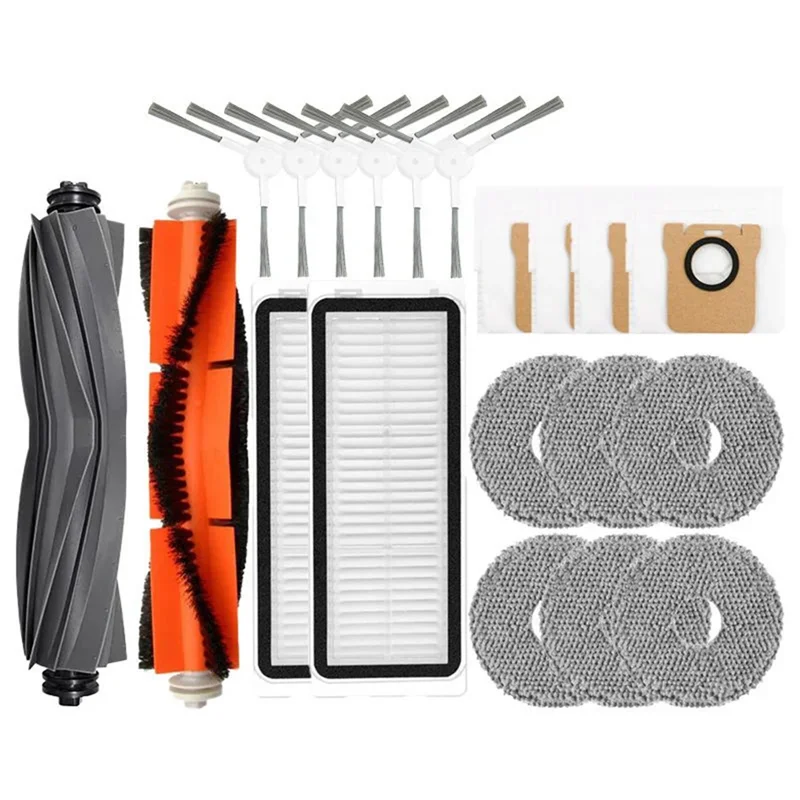 A35R For Dreame L20 Ultra/L30 Robot Vacuum Cleaner Replacement Parts Main Side Brush Hepa Filter Mop Dust Bag Set
