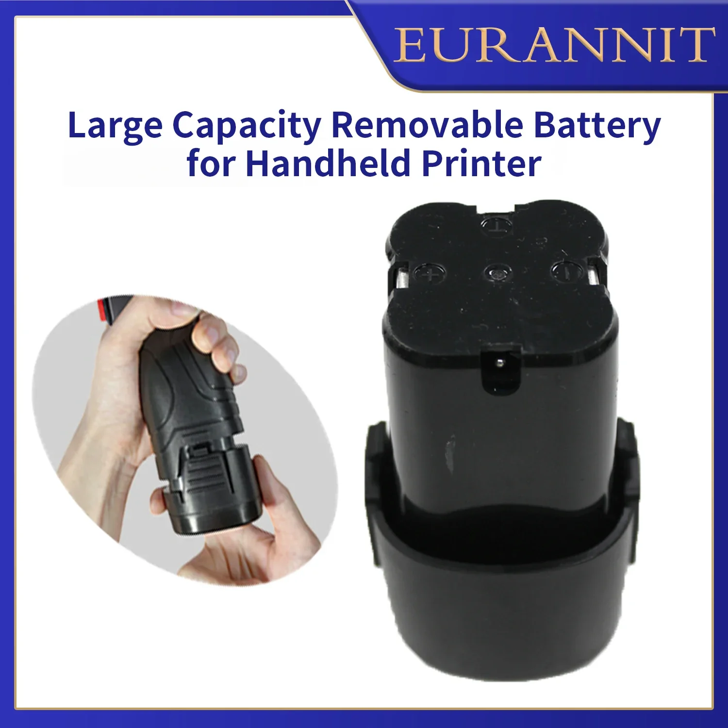EURANNIT Battery for Handheld Inkjet Printer - Please Contact The Seller Before Order