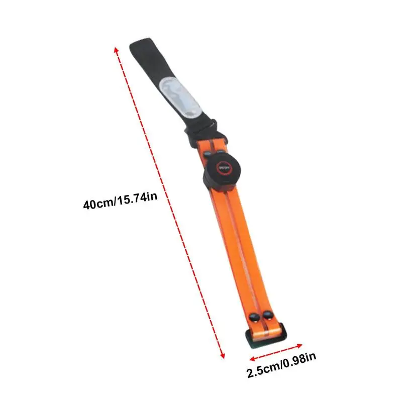 Night Running Arm Band Safety Battery Operated Light Band Waterproof Running Gear Led Light Up Band For Cycling And Night