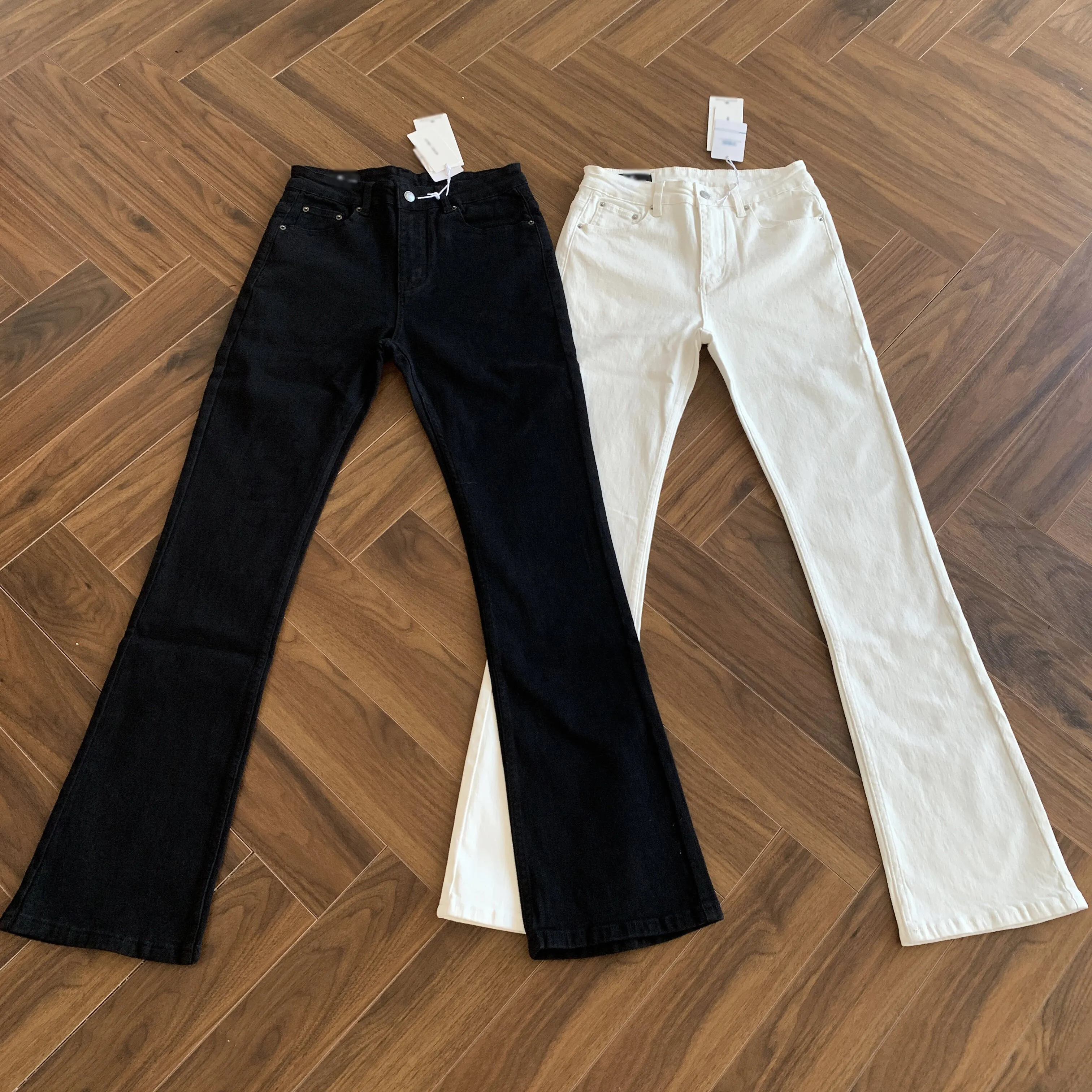 Men'S Fashion Jeans And Boots - Vintage Y2k Micro Flared Jeans For