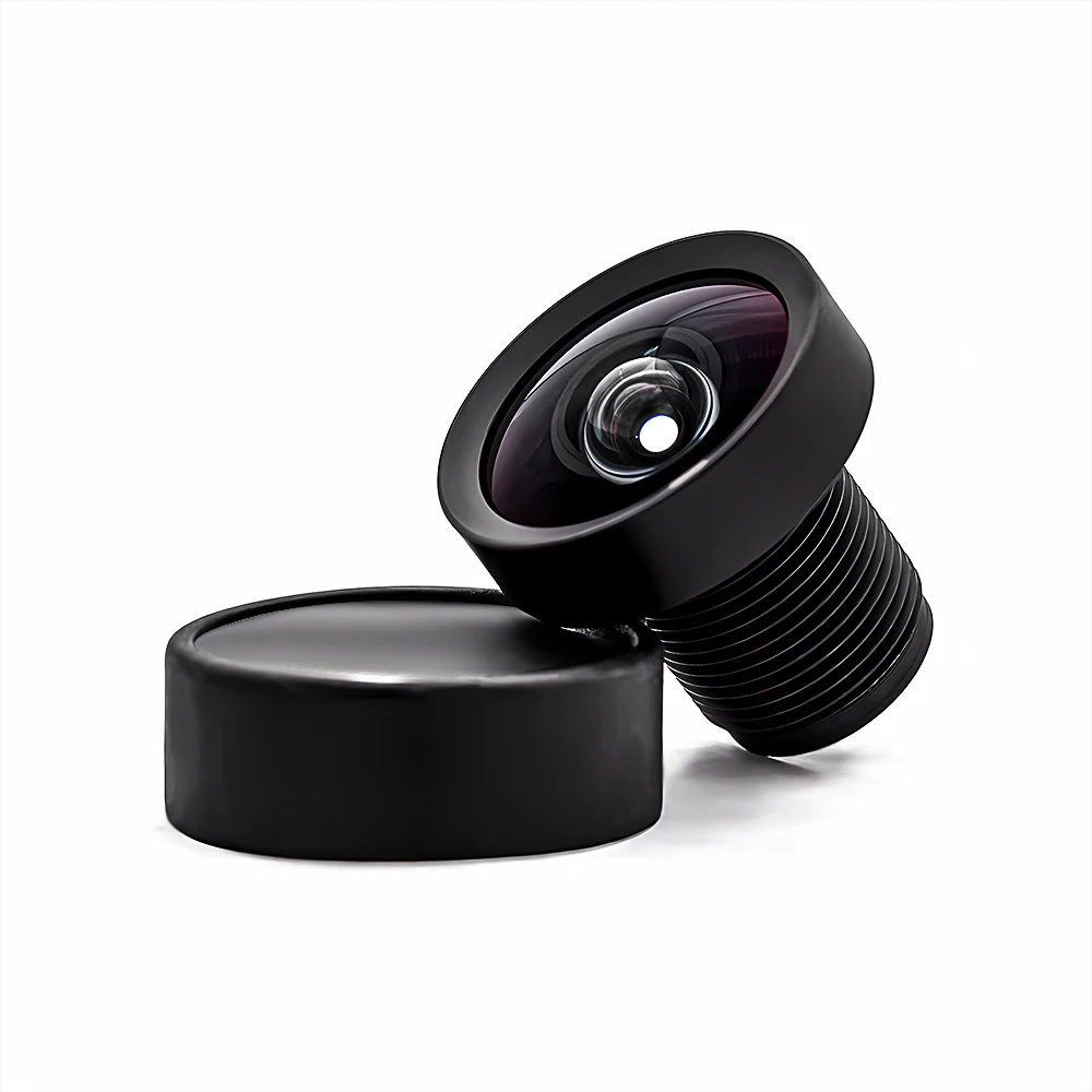 HD 8MP M8 Mount Lens 1.9mm 127° Wide Angle Aperture F2.0 Format 1/3.2" With 650nm Filter For Surveillance Security CCTV Cameras