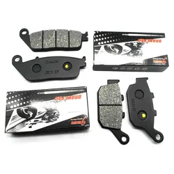 For HONDA CB250F ABS 2014 2015 2016 2017 2018 2019 CBR250R 1988 1989 CB CBR 250 Motorcycle Front Rear Brake Disc Pads Kits