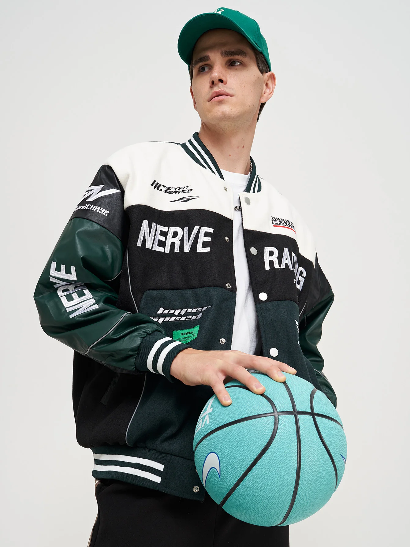 Men's Plus Size Bomber Jacket f1 vintage Street Coats Autumn/Winter Vintage Varsity Baseball Racing Biker Jacket New In Jacket