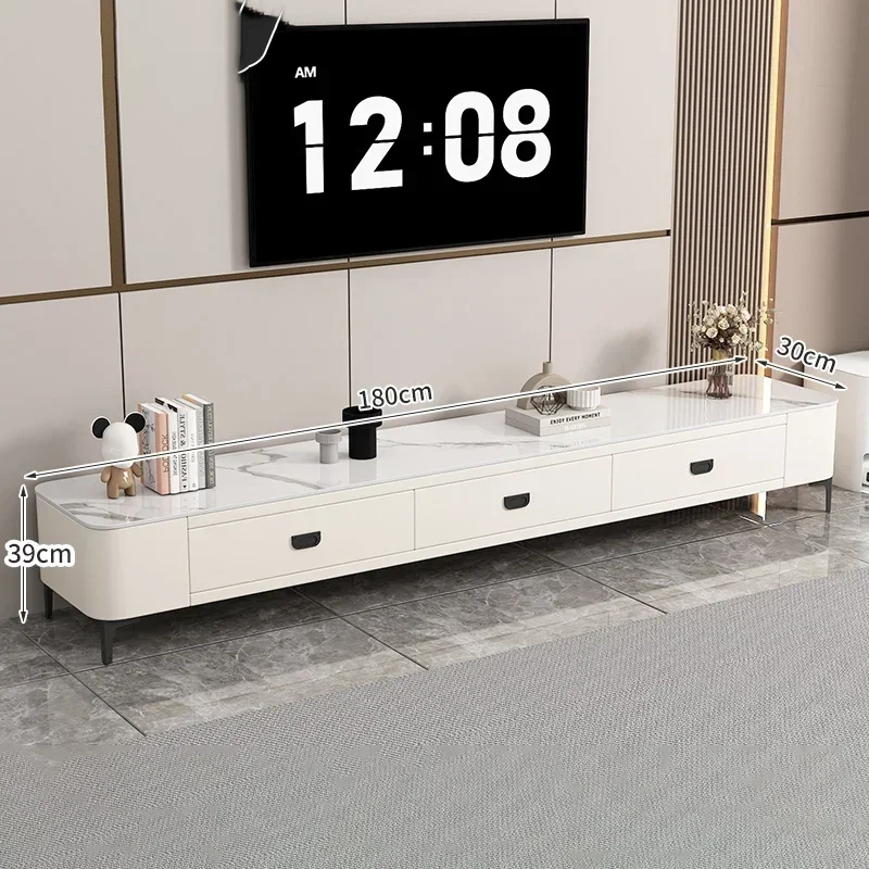 Retro Nordic Simple Tv Stands Glamour European Storage Modern Living Room Cabinet Elegant Luxury Mueble Sala Modernos Furniture