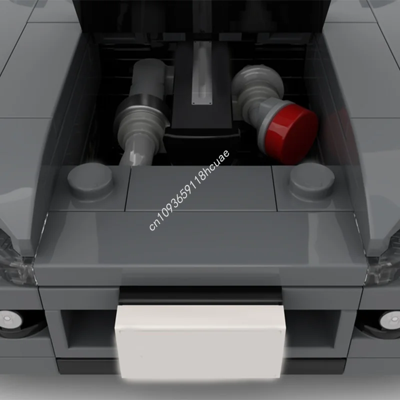 323개 MOC JDM 아이콘 닛산 실비아 스펙 R 시티 모델 블록 장난감 건축 아이디어 크리스마스 선물 브릭 어린이 생일 선물