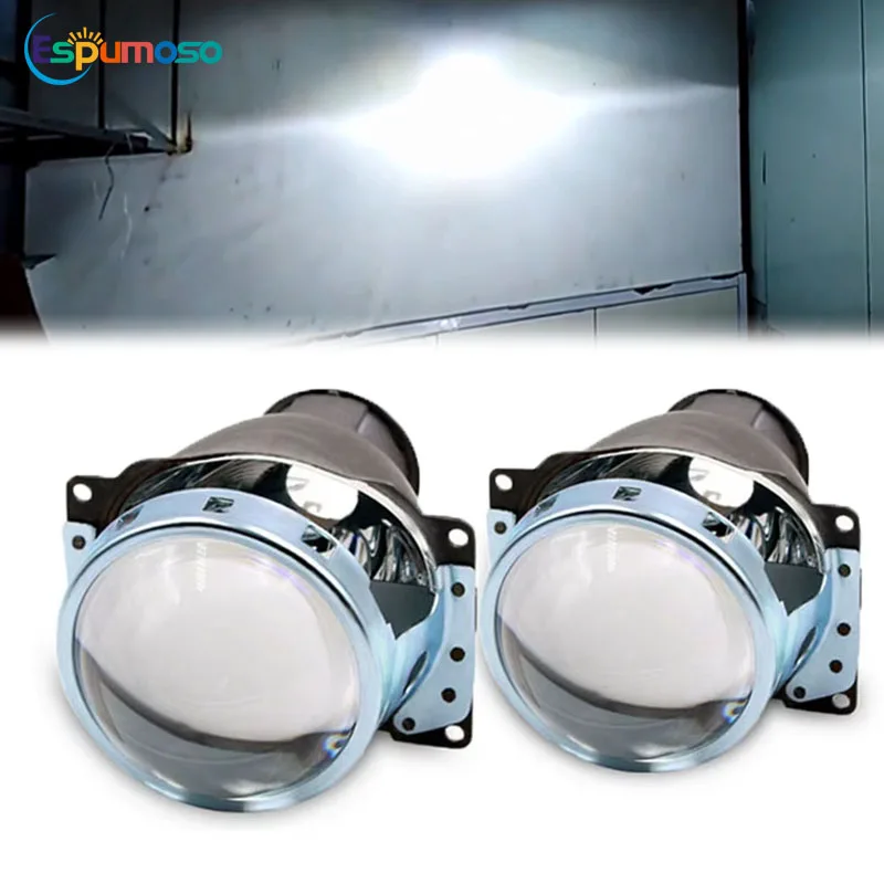Q5 3 Inch H7 LED Lens D2S D2H Xenon Projector Headlight Lenses For Hella 3R G5 LED HID Halogen Car Lights Car Accessories DIY