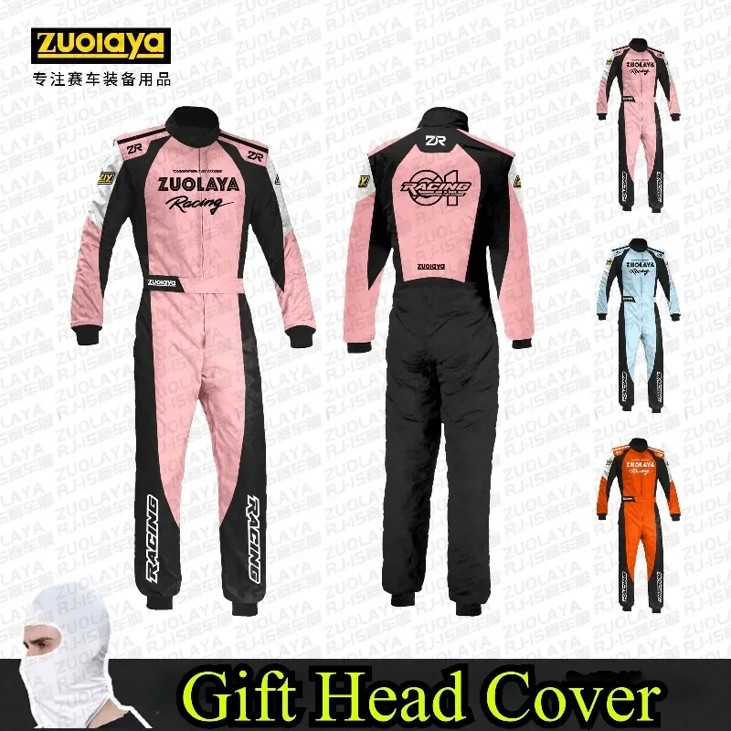 Four Seasons Car F1 Off Road Kart Kart One Piece Racing Suit Waterproof Adult and Children's Wear Resistant Fashion Racing Suit