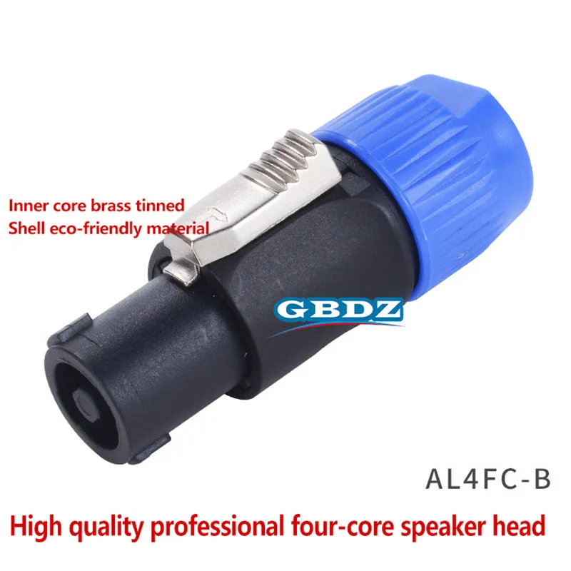 1-20PCS  AL4FC Four Core  Copper Speaker Ohm Professional Audio Plug SPEAKON Audio Cable Adapter Connector Speakon AL4FC AL4FX