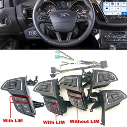 For Ford Focus Mk3 2015-2017 Kuga 2017 Cruise Control Switch Multifunction Steering Wheel Button Bluetooth Audio Button
