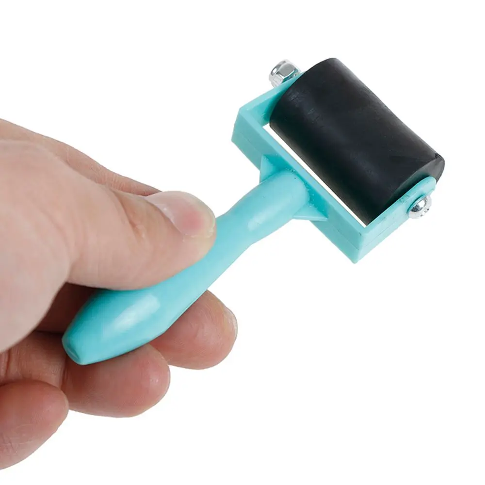 Random Color Children  Rolling Pin Ink Fittings Multifunction Plastic Cross Stitch Accessories Diamond Painting Roller Clay Tool
