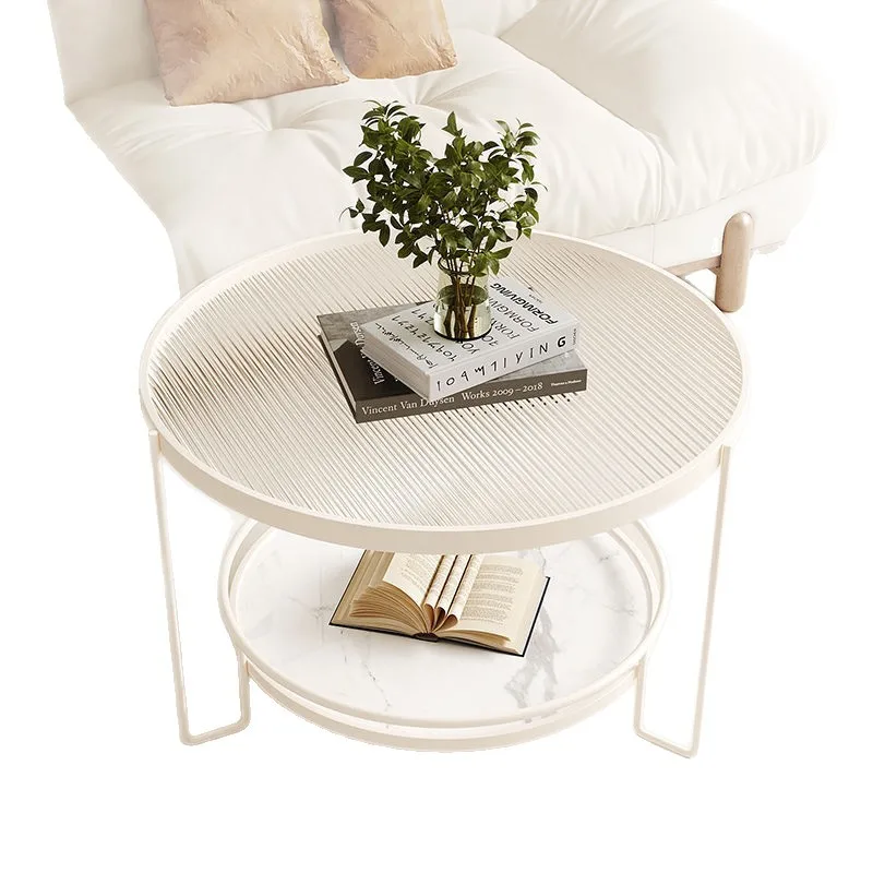 Cream windshield coffee table small apartment living room round corner table