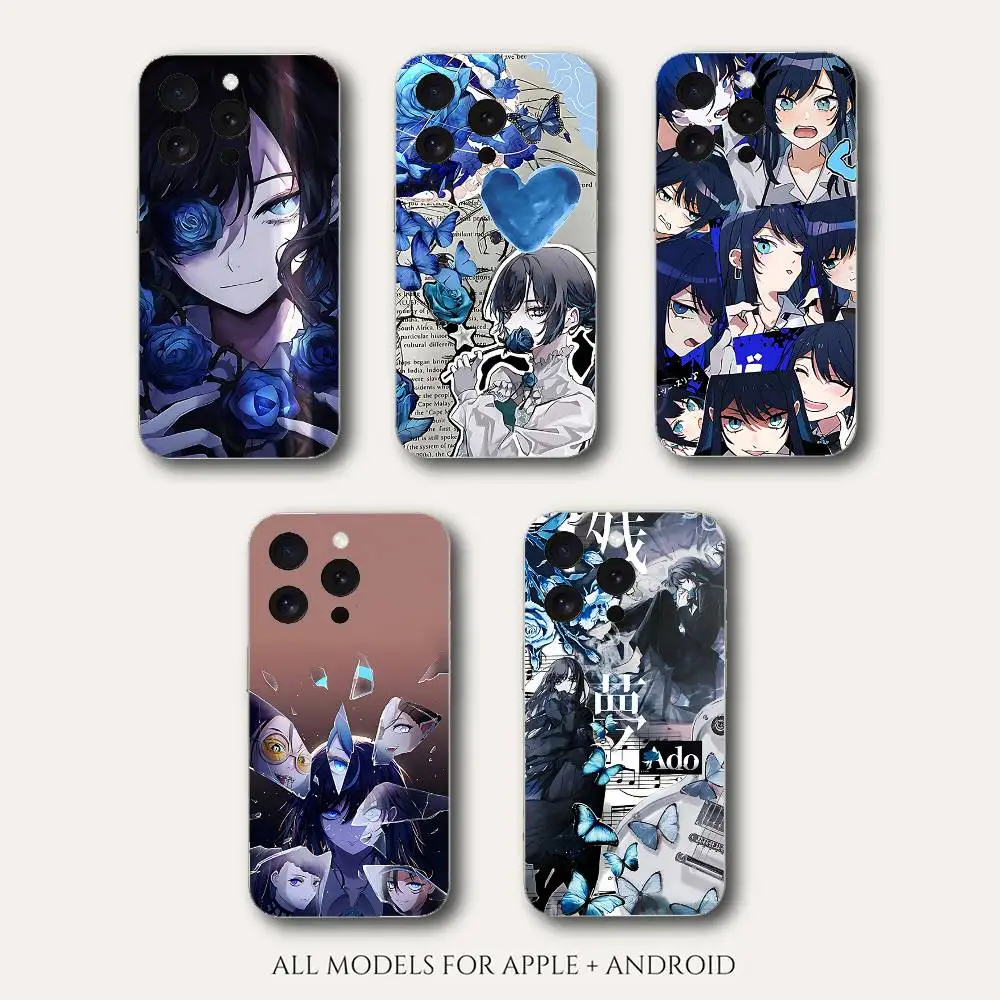 

Cool A-Ado-S Phone Case For IPhone 17 16 15 14 Plus 13 12 11 Pro Max Phone Back Cover Transparen