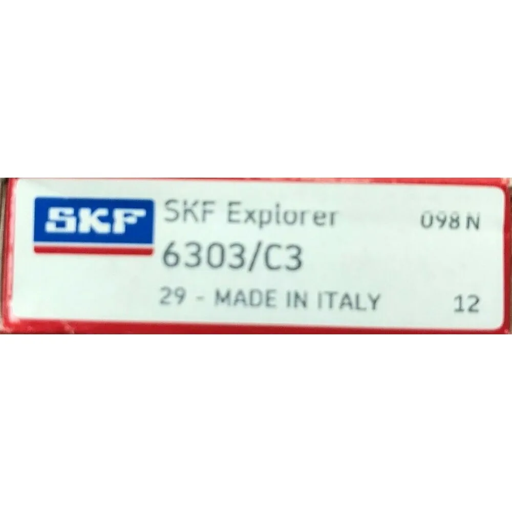 

SKF 6303 Шарикоподшипник C3 17x47x14