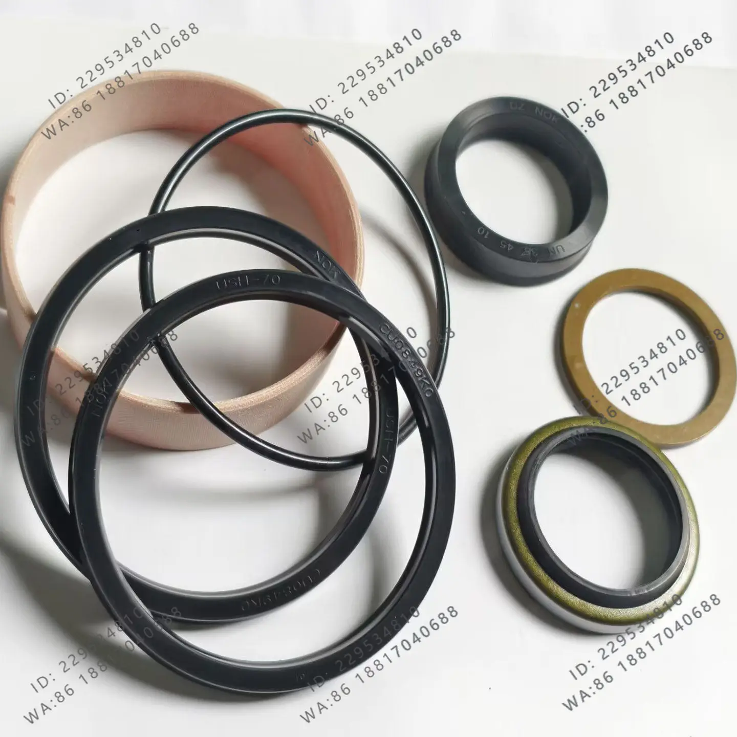 Hangzhou forklift old 2-3 tons 30HB G6 inclined cylinder 32 rod 70 cylinder oil seal repair kit