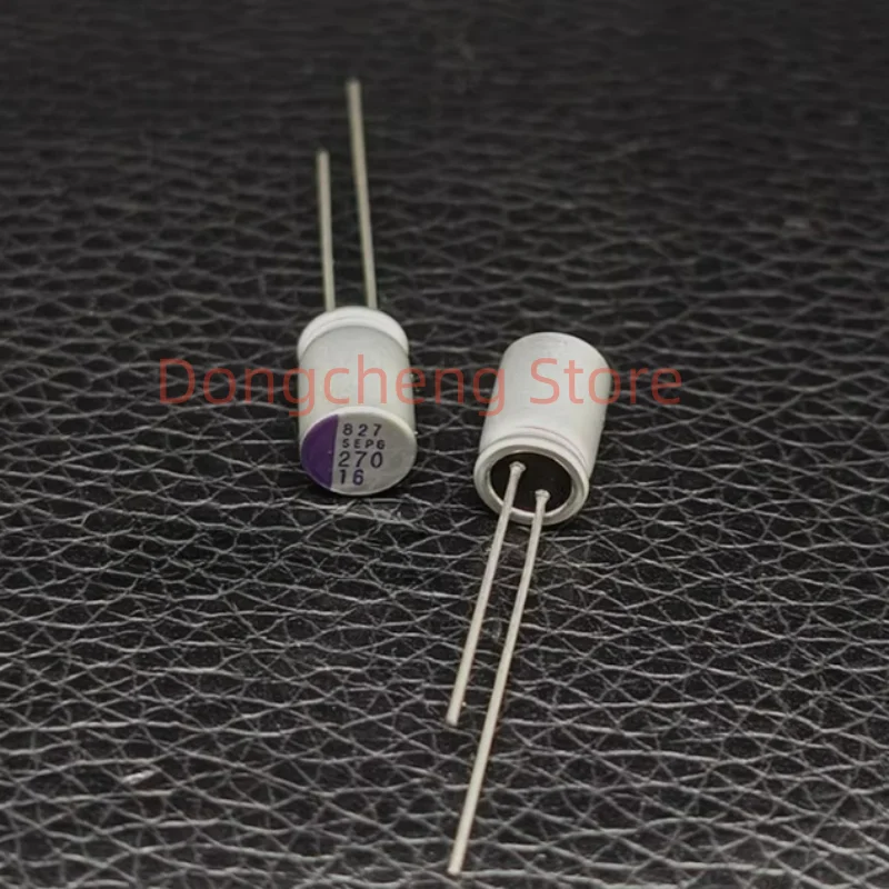 10PCS/30PCS/50PCS 100％ New Original Panasonic SEPG 16v 270uF Solid-state electrolytic capacitors 16SEPG270M