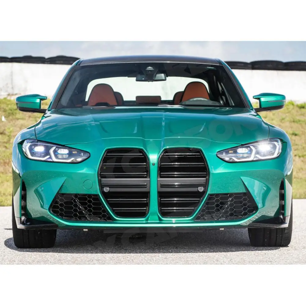 

For BMW G80 M3 G82 G83 M4 2021+ Car Front Bumper Grilles Glossy Black Hood Grill ACC Body Kits Accessories