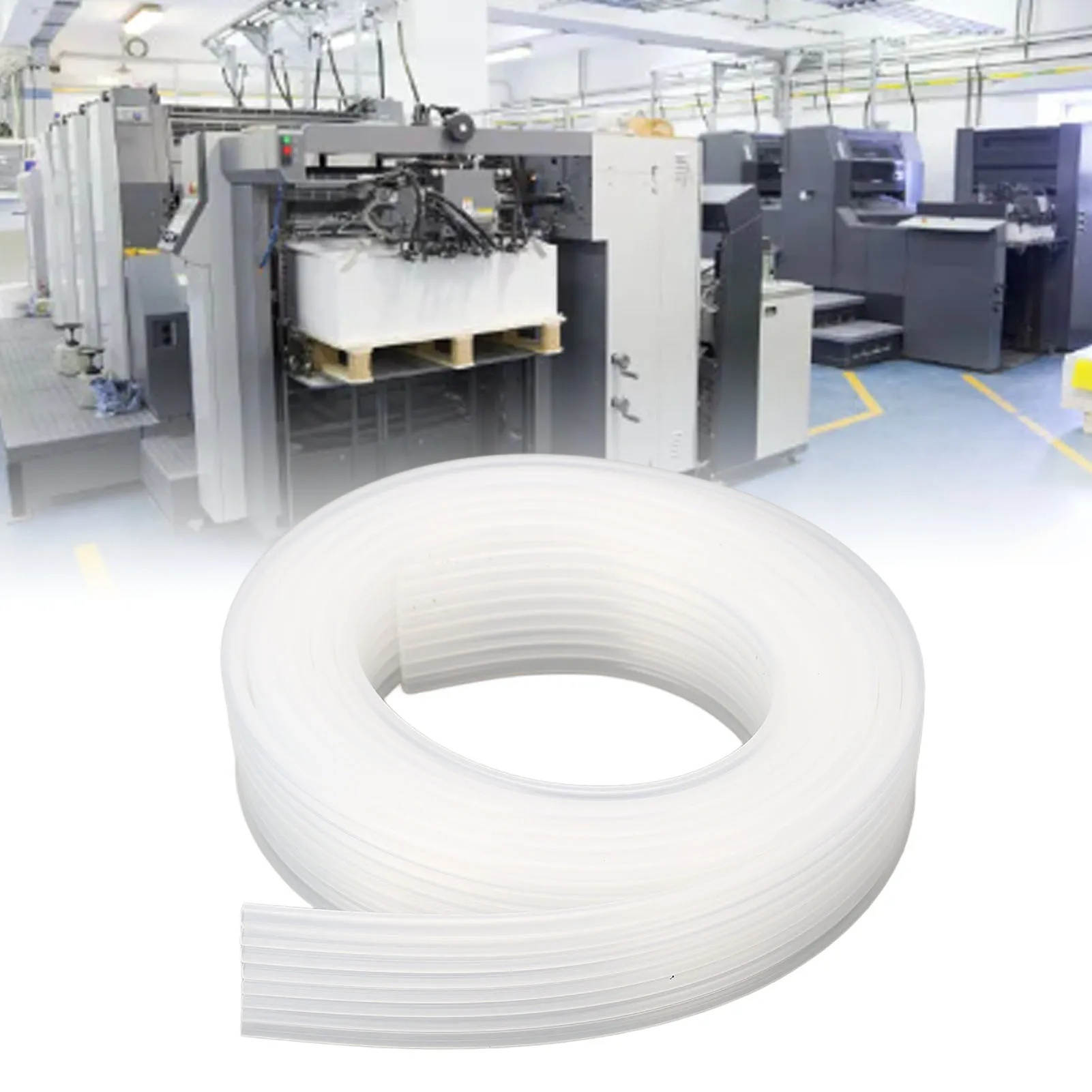 Cartucho de impresora UV de 8 filas, tubo de tinta Flexible, reemplazo de tubo de tinta translúcido de 1,5 m para tubo de tinta de impresora UV HP