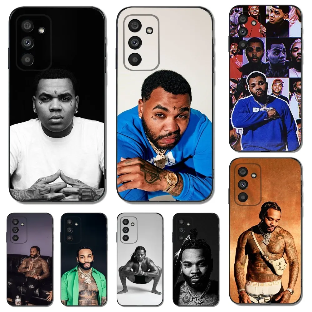 Rapper K-Kevin Gates Phone Case for SamsungS24,S23,S22,S21,S20 Ultra Pro S10,S30Plus,20 Ultra Black Cover