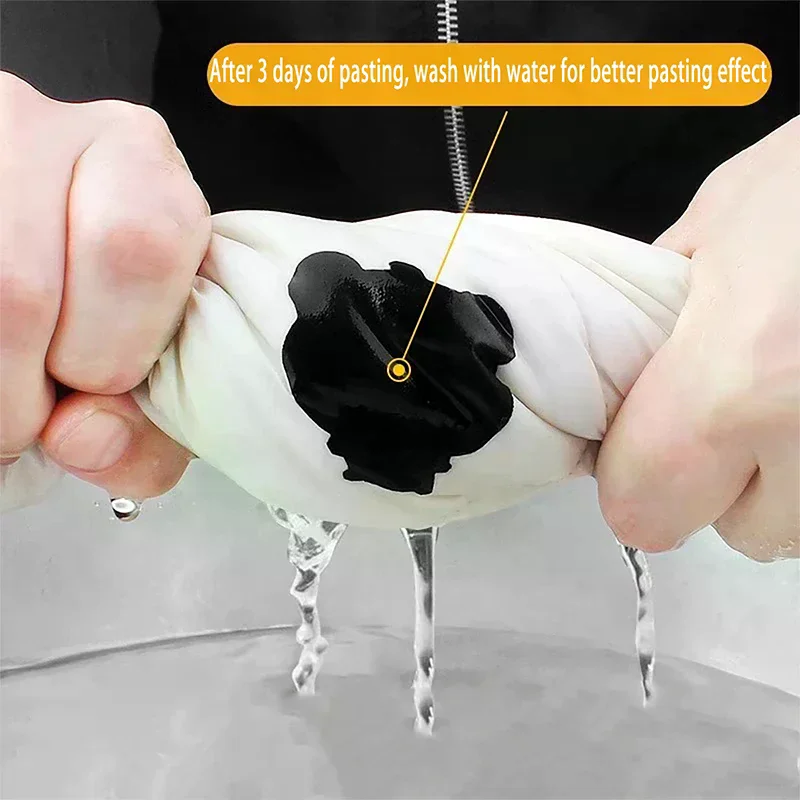 Universal Black Self-Adhesive Fabric Repair Patch (2-Piece) – No-Cut Instant Fix For Down Jackets & Coats