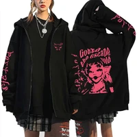 Melanie Martinez Portals Tour sudaderas con cremallera Casual hombres mujeres sudaderas con capucha ropa informal estilo Hip Hop chaqueta con cremallera abrigos Y2K
