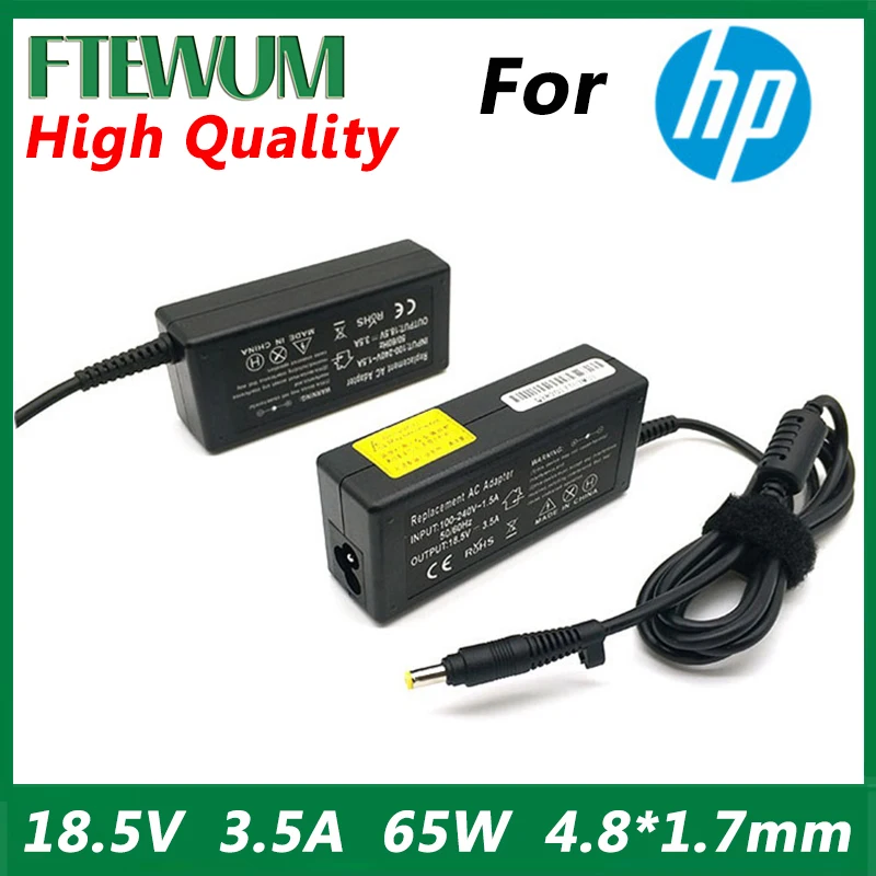 Блок питания для ноутбука HP 18,5 4,8 s 1,7 s 430 s 4330s 4415s 4230s 4410s dv1000 dv1003 dv1004 dv170, 4311 в, а, 65 Вт, * мм