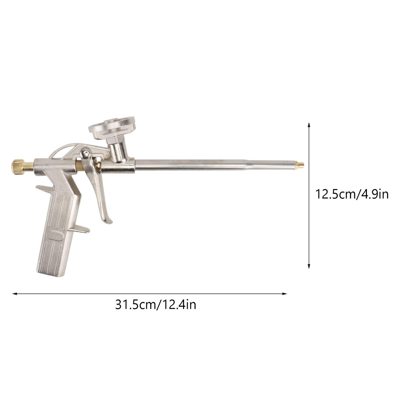 1 шт., пенопластовый клей, шутер, удобная ручка, силиконовый аксессуар для уплотнения для стабильного дозирования клея, бытовой ремонт, инструмент «сделай сам»