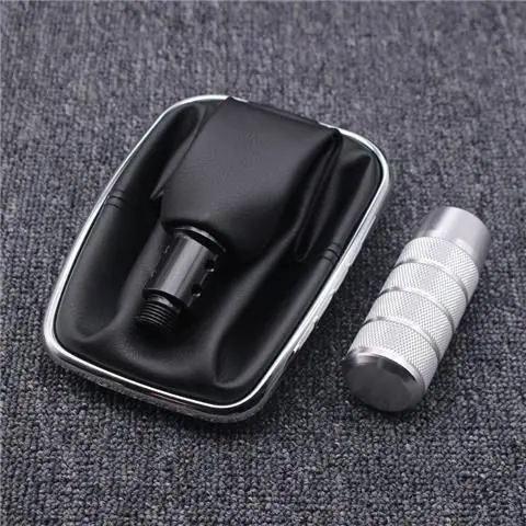 Universal dust cover for manual gear shift head modification