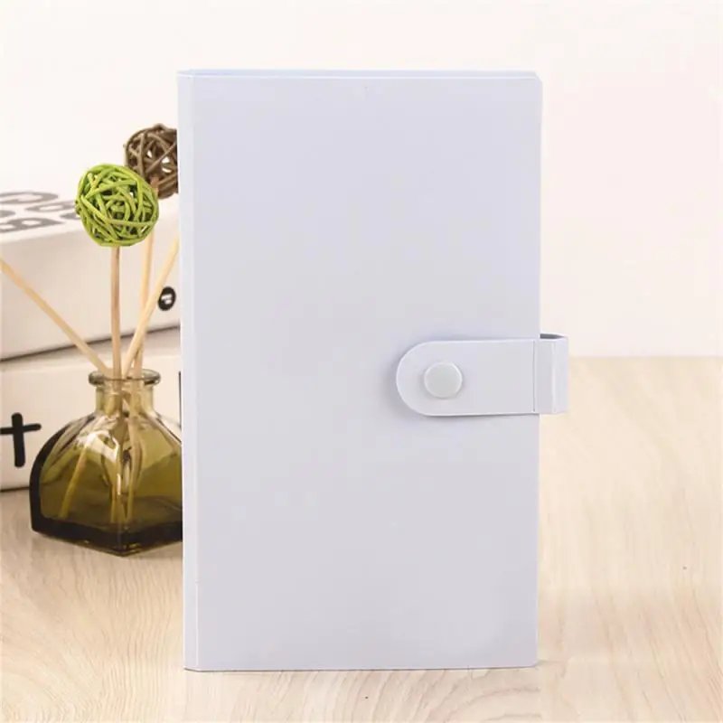 หนังสือกระดุมกันน้ำกันตกใส่บัตรแบบเดี่ยวกันน้ำพร้อมหัวเข็มขัดนามบัตรคลิปเก็บอัลบั้มรูป