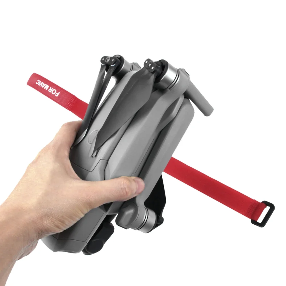 1Pair UAV Propeller Fixing Tape Straps Drone Blade Stabilizer Ties Belt Holder for DJI Mavic Air 2/ Mini/ 2/ Pro/ Fimi X8SE