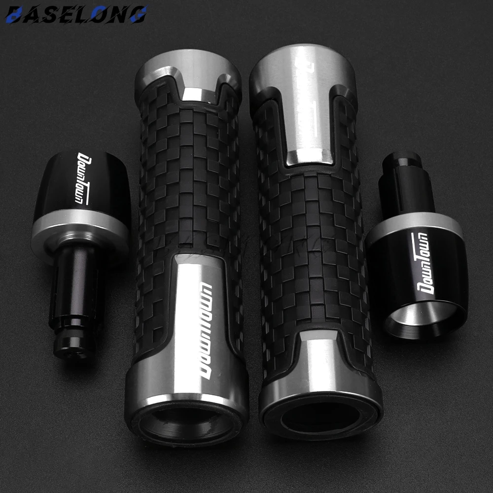 

Motorcycle Handlebar Grips Bar Ends Hand Grip Plug Slider End Caps For KYMCO Downtown 125 200 250 300 350 DT 200i 300i 350i 2025