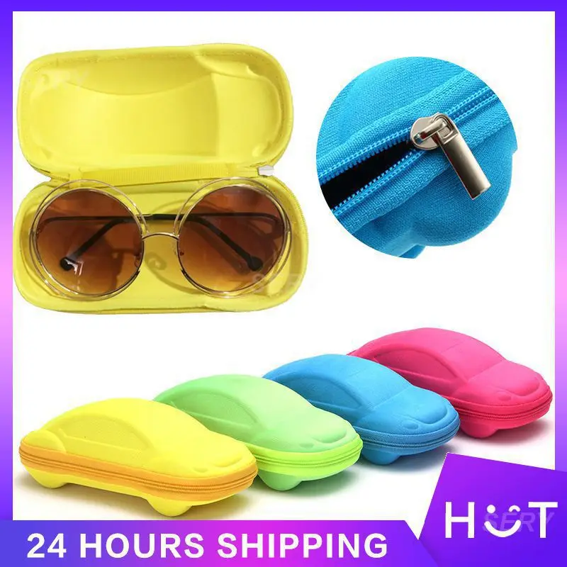 Eye Glasses Case Various Colors Cartoon Sunglaaes Accessories Sunglasses Case Sunglaaes Sunglasses Box Zipper Box Design