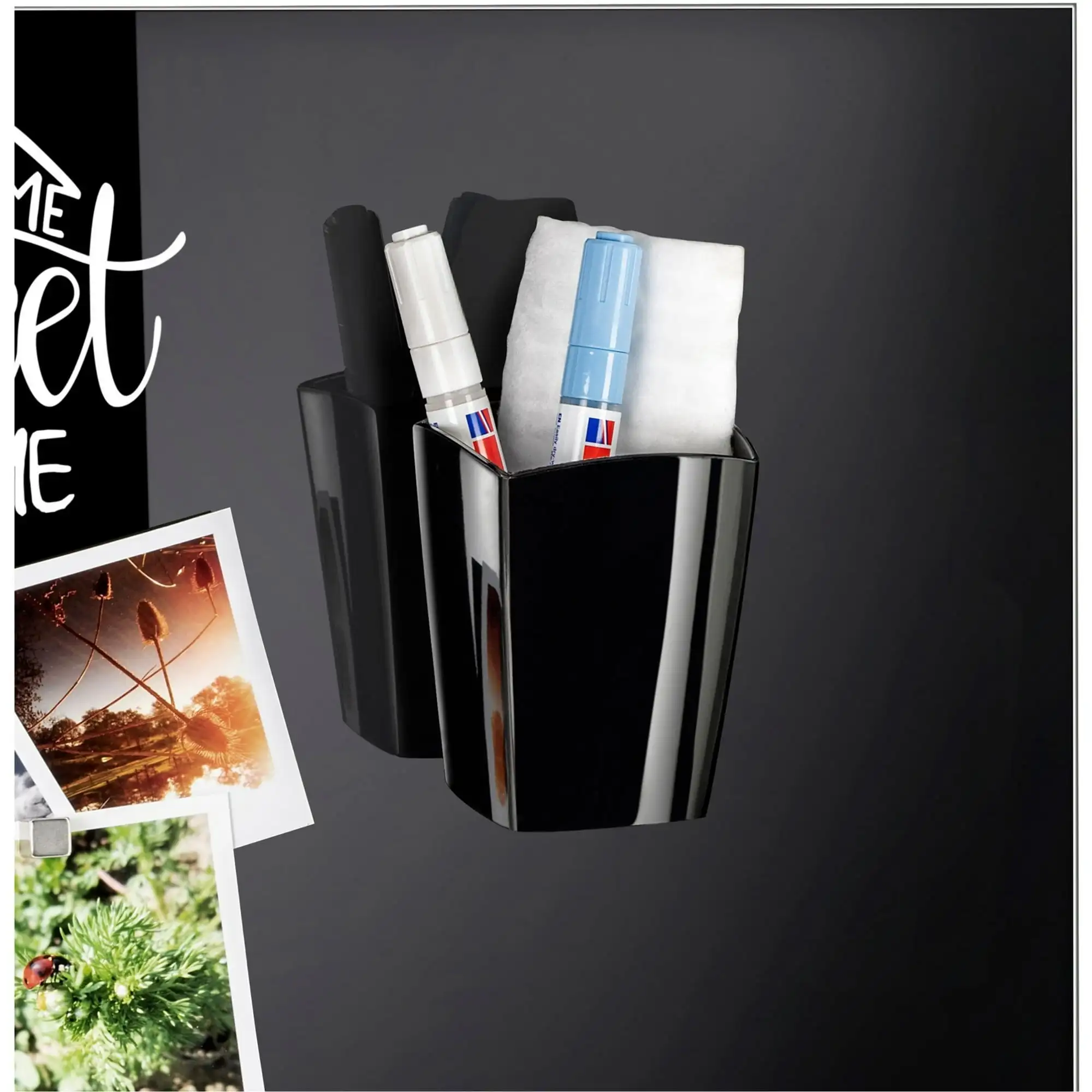 

CEP, CEP1005330011, Confort Magnetic Board Pencil Cup, 1 Each, Black