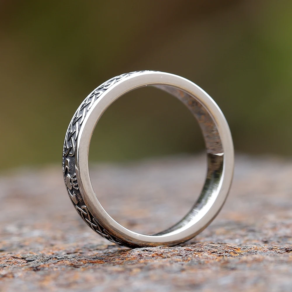 New ceative design Girlfriend Gift Fashion viking lover couple ring For Man WomenWedding Gift jewelry