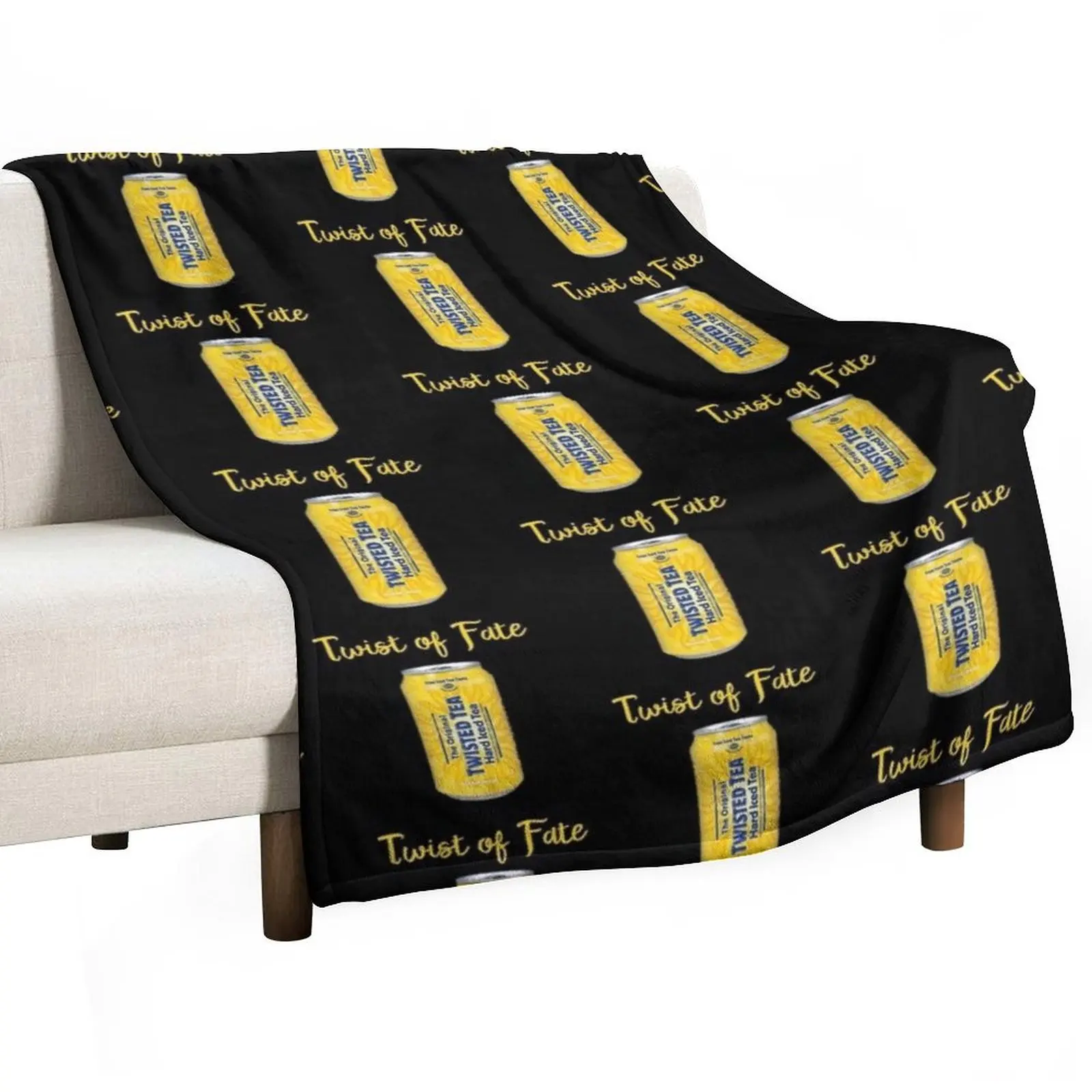 

Twist if Fate Twisted Tea Meme Throw Blanket Vintage Luxury Throw For Sofa Thin Luxury St Blankets