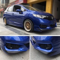 For 2018 2019 2020 Honda Fit Jazz Front Bumper Diffuser Lip Splitter ABS Plastic Anti-Collision Body Kit