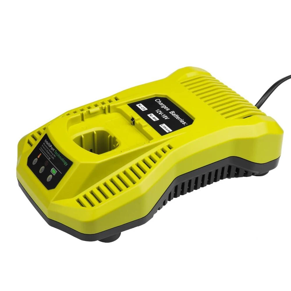 Replacement Battery Charger for Ryobi 12V~18V P117 Li-ion/Ni-cd Power Tool Battery