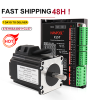 57EH56A4001+CL57 Hybrid Step-servo Driver CNC Controller Kit Nema23 Closed Loop 1.3N.m Servo motor Stepper Motor nema23