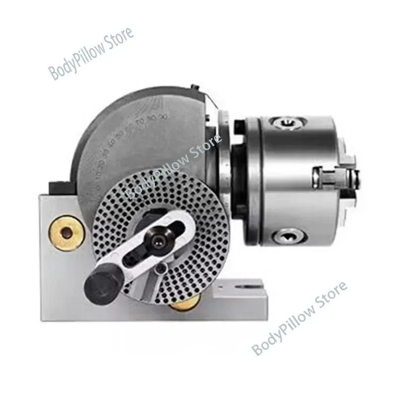 4 Inch Dividing Head 3 Jaw Chuck Precision Semi Universal Dividing Head For Milling Machine Rotary Table