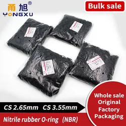 O-ring, bulk discount free shipping thickness 2.65-3.55mm CS NBR Nitrile sealing temperature resistant gasket rubber complete