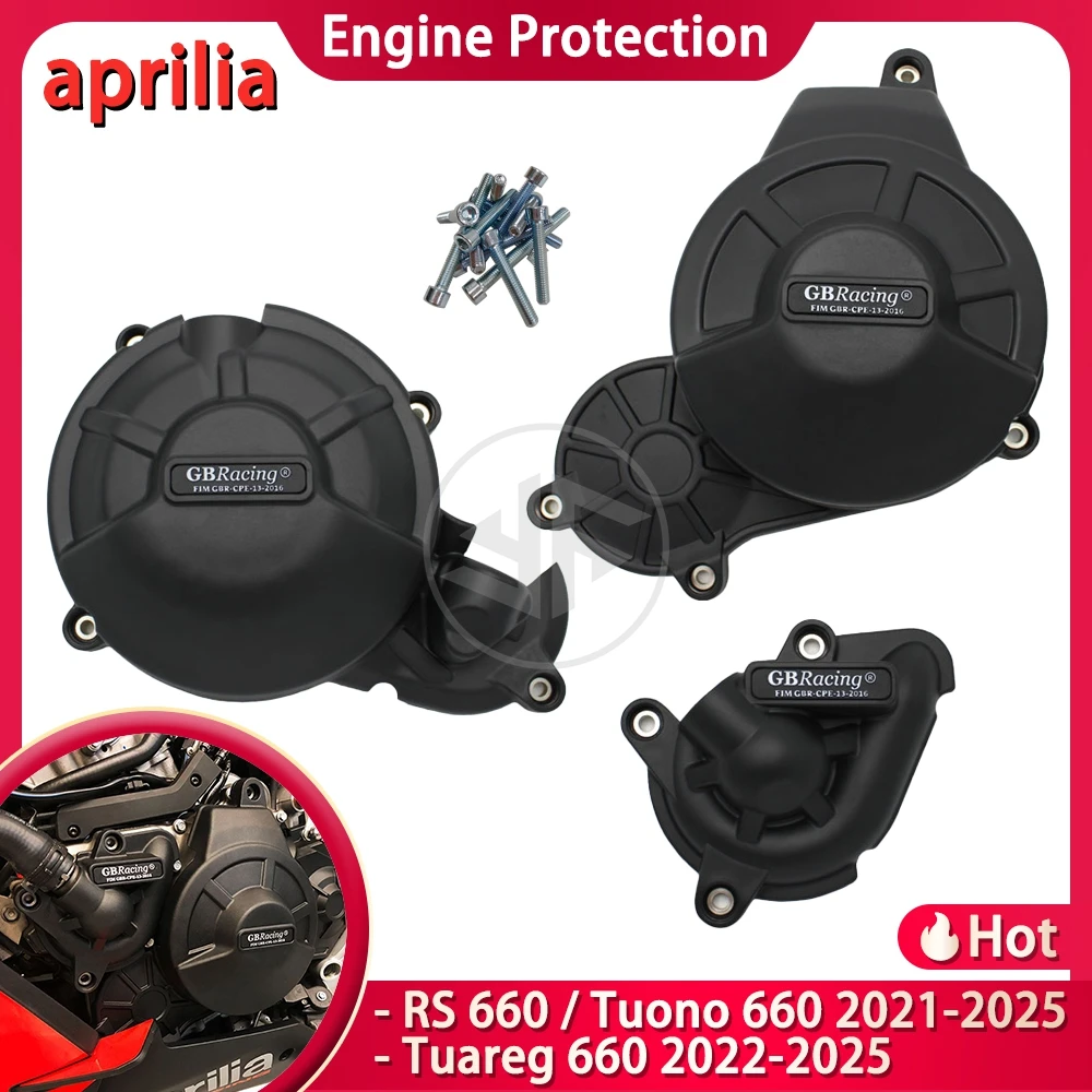 For aprilia RS 660/Tuono 660 2021 2022 2023 2024 2025 Tuareg 660 2022-2025 Motorcycle Accessories GB Racing Engine Protection