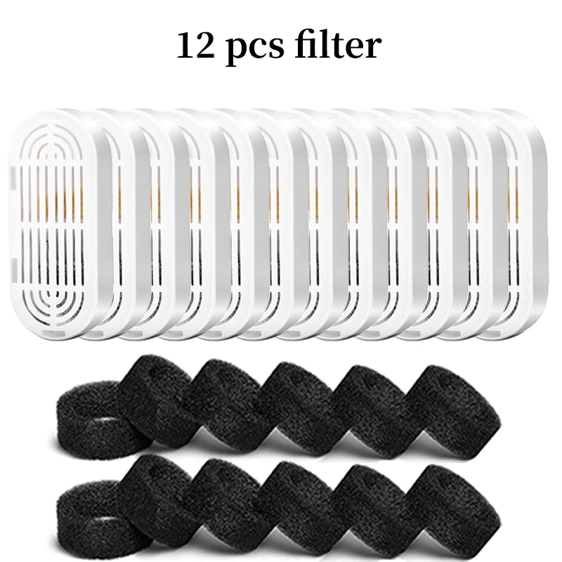 6/12/24Pcs Pet Water Dispenser Filter Cat Water Fountain Filter Drinking Fountain Filter Cycle Filtering Easy To Clean image 3