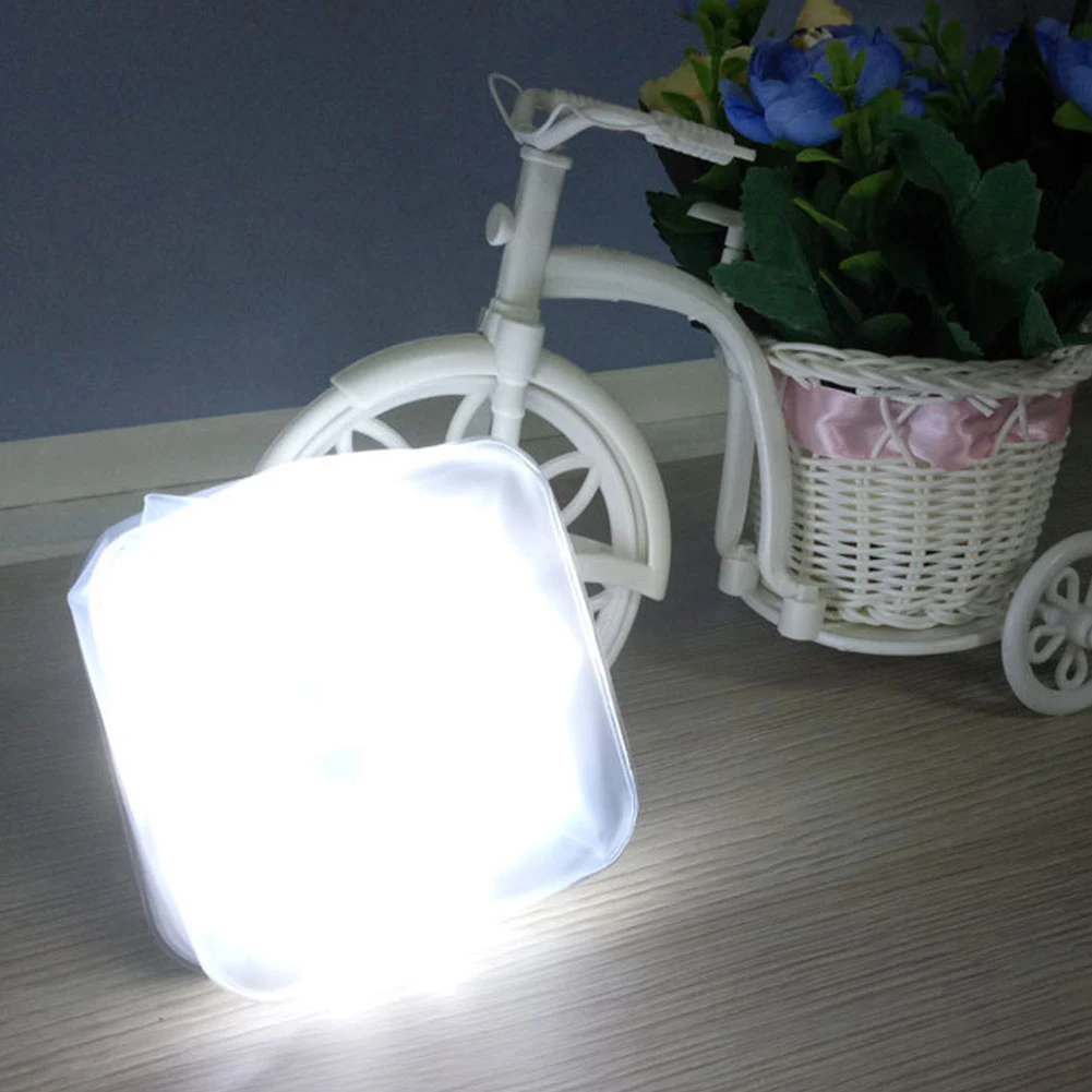 1pc Inflatable Solar LED Portable Lantern Camping Light Travel Hiking Foldable Car Emergency Lighting Floating Lamp