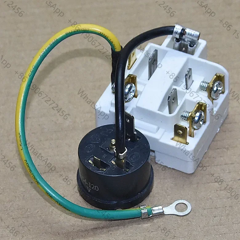Refrigerator Compressor Starter QP3-12A Protector B54-120V Overload Thermal Relay