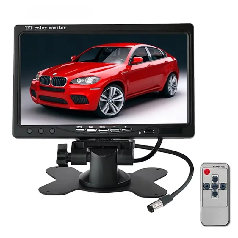 Advanced LCD Monitor,Reliable,7-Inch Size,Display Screen,Advanced Technology,Digital Color Display,For Vehicle Entertainment.